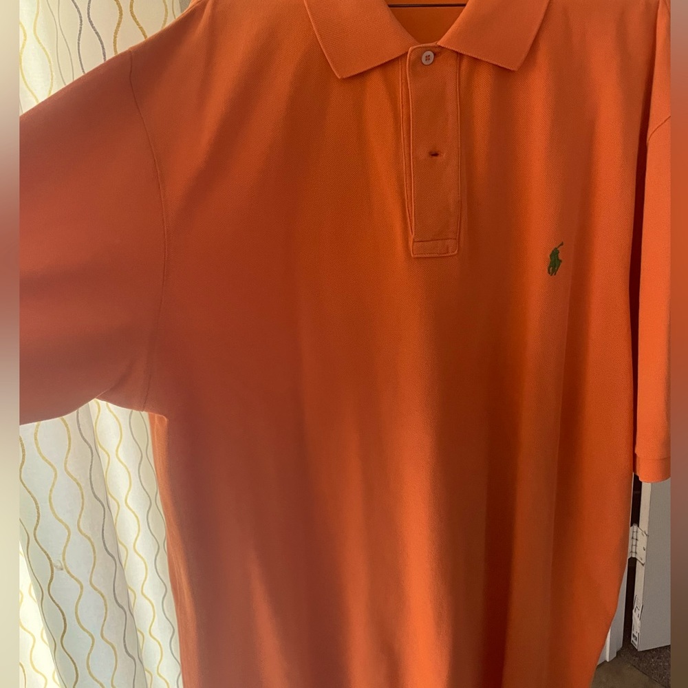 Polo Ralph Lauren Big&Tall Classic-Fit Short-Sleeve Cotton Mesh Polo Shirt-XLT